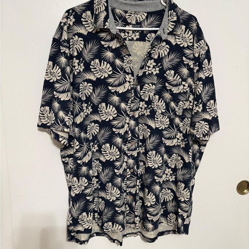 Diamond-supply-co Men's Blue and White Shirt